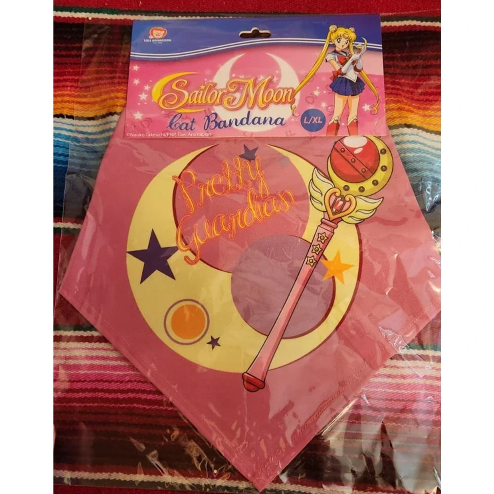 Sailor Moon goodie box, Lunch Box, thermos, 2 tumblers, pens, 2 squish, bandana